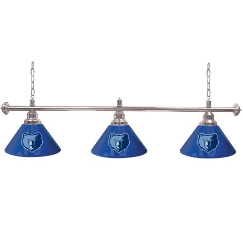 NBA Memphis Grizzlies 3 Shade Billiard Lamp (60-Inch) 