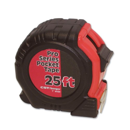 CST 78-R251 MeasureMark Pro-Series 25ft Pocket Tape in Feet/10ths