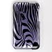 Search : Premium Designer Hard Crystal Snap-on Case for Apple iPod Touch 2, 3, 3rd Generation 8GB, 32GB, 64GB - Cool Safari Purple Zebra Full Face Print