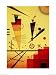 Structure Joyeuse Styles Art Poster Print by Wassily Kandinsky, 24x32