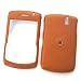 RIM BlackBerry Curve 8300 8310 8320 (NOT for 8330) Snap-on Light Brown Leather Protector Hard Case Thick Cover