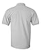 Gildan Men's Short-Sleeve Polo Pocket Jersey, Sport Grey, Medium