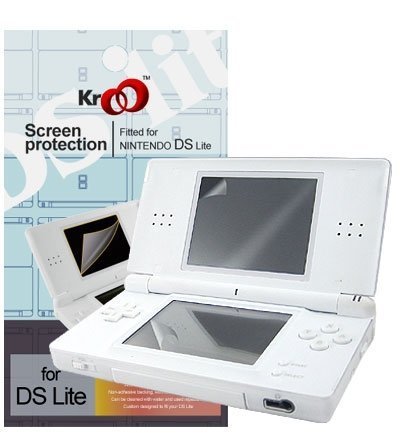 Nintendo Ds Lite Crsytal Clear Screen Protector Kit - 2 Piece of Upper and Lo...