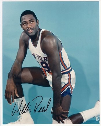 Willis Reed Autographed New York Knicks 8x10 Photo - Hall of Famer