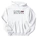 Sweatshirt White Elegant Flag 