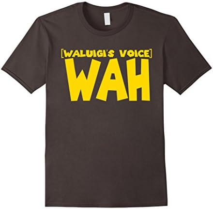 Men's Limited Edition - Wah (Waluigi's Voice) t shirt Medium Asphalt