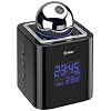 Tokai - LRE-153N - Radio R�veil Projection 90� - Horloge - Calendrier - Double Alarme -  Noir