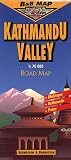 Berndtson & Berndtson Kathmandu Valley Topographic Map (B&B Road Maps)