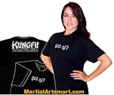 Martial Arts Chinese T-shirt - Got qi? (Black T-shrit)