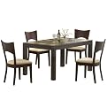 Merlot Finish And Frost Dining Collection