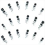 Joby Nail Sticker Jewels on Black Design - JW-08