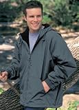 Big Mens Conqueror Jacket with Pull Cord Hood by TR Gold (Big & Tall and Regular Sizes)