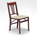 Stakmore Fan Back Folding Chair- Set of 2(Bone)