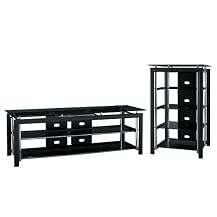 Entertainment Center Collection - Black