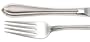 Gorham Melon Bud Frosted 5-Piece Stainless Steel Flatware Place Setting, Service for 1