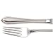 Gorham Melon Bud Frosted 5-Piece Stainless Steel Flatware Place Setting, Service for 1