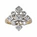 1.25ct tw diamond romantic right hand ring (Platinum)
