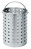 Bayou Classic B300 Perforated Steam, Boil, Fry Accessory Basket. Fits 30-Quart Bayou Classic Turkey Fryers