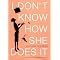 How she does it: Strong women in vivid settings