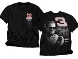 Dale Earnhardt # 3 Hall of Fame NASCAR T-Shirt, Black ,XL