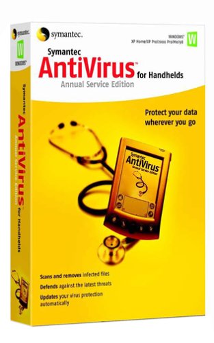 Software: Symantec AntiVirus for Handhelds Annual Service Edition