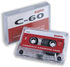 Childrens Toyshop  Electronics : Sanyo C60 OE Standard Cassette Tape 30 Minutes per Side Ref C600E [Pack 10]