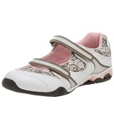 Stride Rite Little Kid/Big Kid Superball Low Profile Alt Closure Sneaker,Light Silver/White/Pink,3.5 M US Big Kid