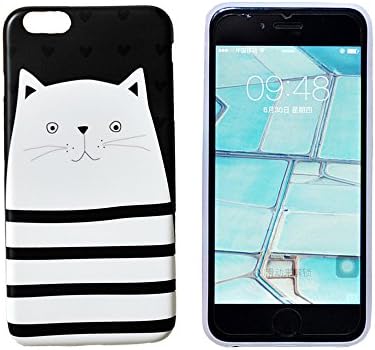 Jpilis iphone 7 Plus Case,iPhone 7 Plus Better World Series Cases Scratch Resistant Shock Absorbing Protective Case for iPhone 7 Plus 5.5 Inch-Cat