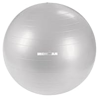 Ironman 75cm Deluxe Stability Ball (Silver)