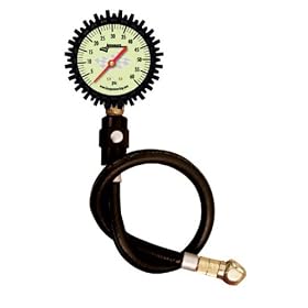 Longacre Racing Deluxe Tire Air Pressure Gauge2-1/2