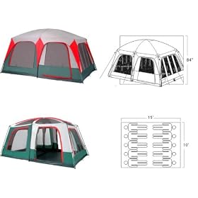 Gigatent Mt. Greylock 2-Room Cabin Tent