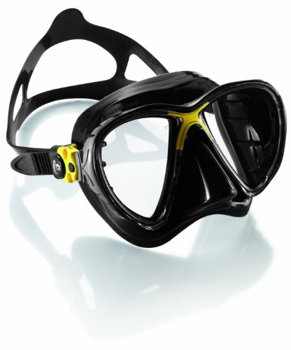 cressi Tauchmaske big eyes evolution, gelb dark, DS336510 Preisvergleich