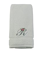 Bottega Tessile Toalla De Manos Monogram (Gris Claro R)