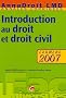 Introduction au droit et au droit civil : Examens