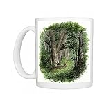 Deer in a forest glade Photo Mugs