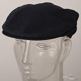 Plaid Lined Ivy Caps / Navy