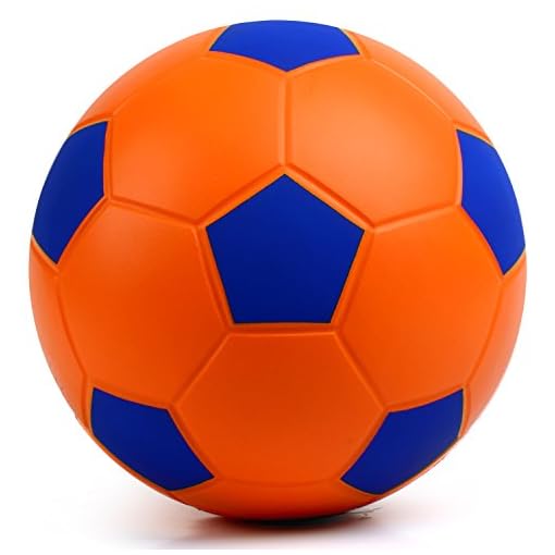 Chastep 8" Foam Soccer Ball Perfect for Kids or Beginner Play and Excercise Soft Kick & Safe