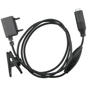 Eforcity Stereo headset/�couteur / adapteur de parleur + Microphone pour Sony Ericsson Z520/W550i