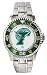 Tulane University Green Wave Mens Competitor Stainless Steel Watch
