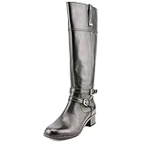 Bandolino Carlotta Wide Calf Women US 8 Black Knee High Boot