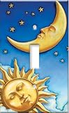 Moon and Sun Switch Plate