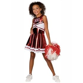 High School Musical Deluxe Cheerleader Costume - Child's Fancy Dress - Medium