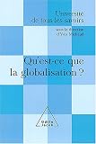UTLS : Globalisation et effets g�n�raux