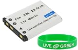 Young Micro EN-EL10 650mAh Li-Ion Battery for Nikon Coolpix S3000 12 MP Digital Camera Silver