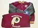 Washington Redskins NFL Reversible Leather and Wool Jacket (Medium)