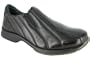 Bacco Bucci Sonic Black Leather Shoes Loafers 10