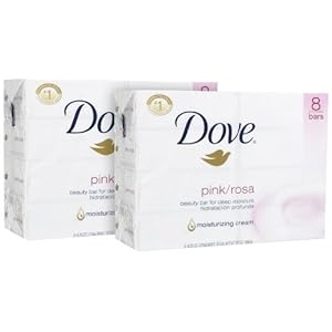 Dove Pink Beauty Bar, 8 Count
