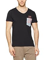 Meltin Pot Camiseta Manga Corta Anatolyj (Negro)