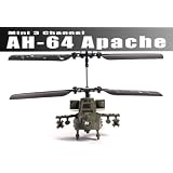 Buy Syma S012 Apache AH-64 Mini 3-Channel Infrared RC Helicopter ---NEW! by Syma