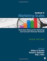 Hot Sale Handbook of Marketing Scales: Multi-Item Measures for Marketing and Consumer Behavior Research (Association for Consumer Research)